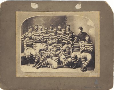 オークランドツーリングチーム、1883年（ゼラチンシルバープリント） 作： Wrigglesworth and Binns